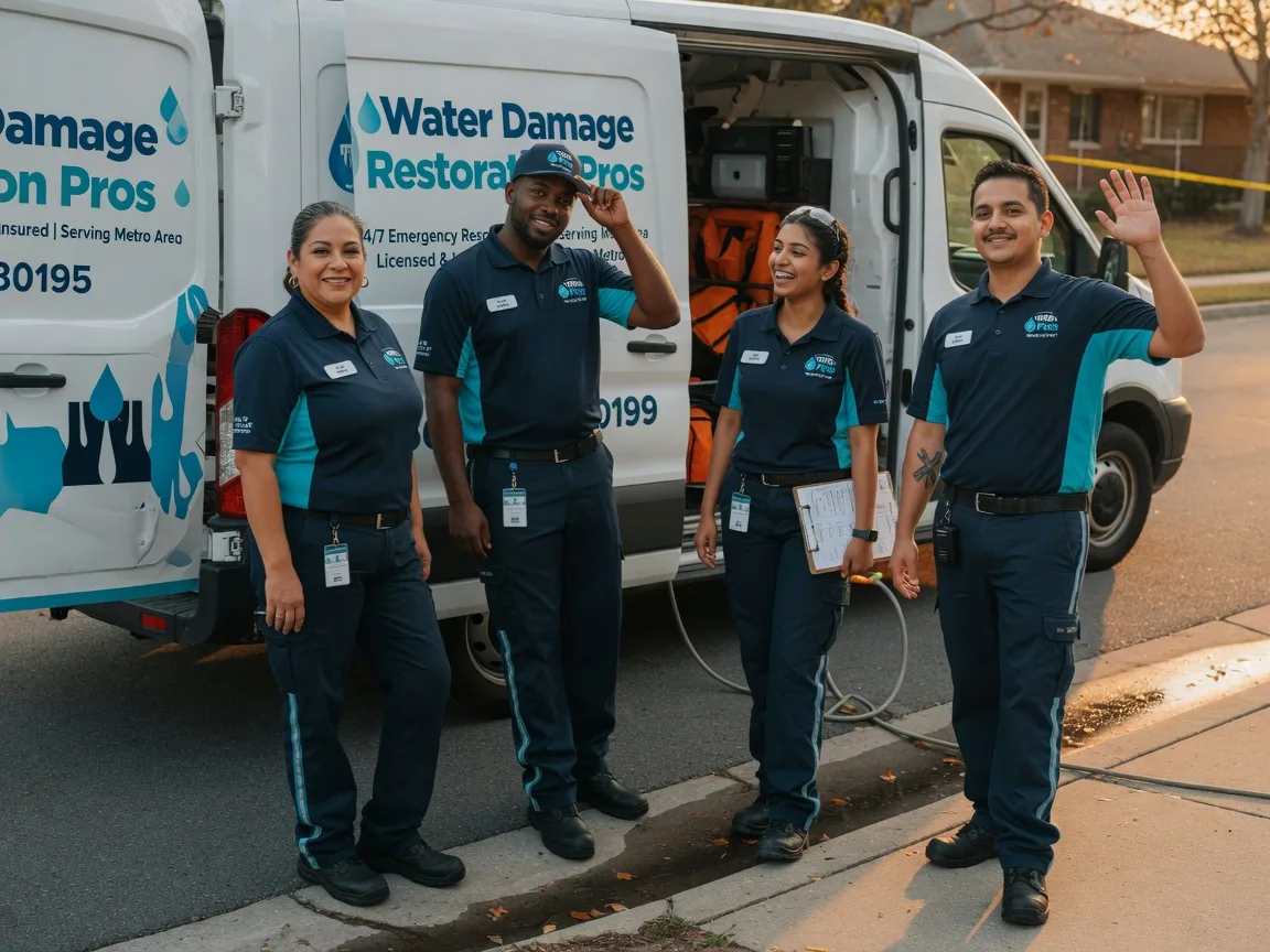 Water Damage Restoration company in West Point, CA